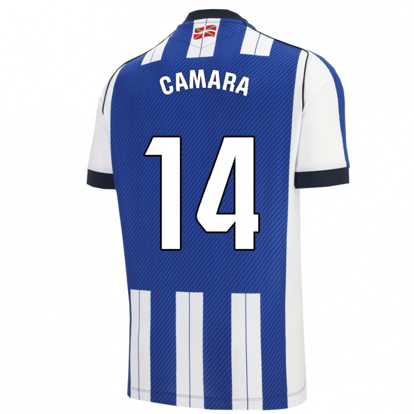 Danxen Donna Maglia Ibra Cámara #14 Blu Bianco Kit Gara Home 2025/26 Maglietta
