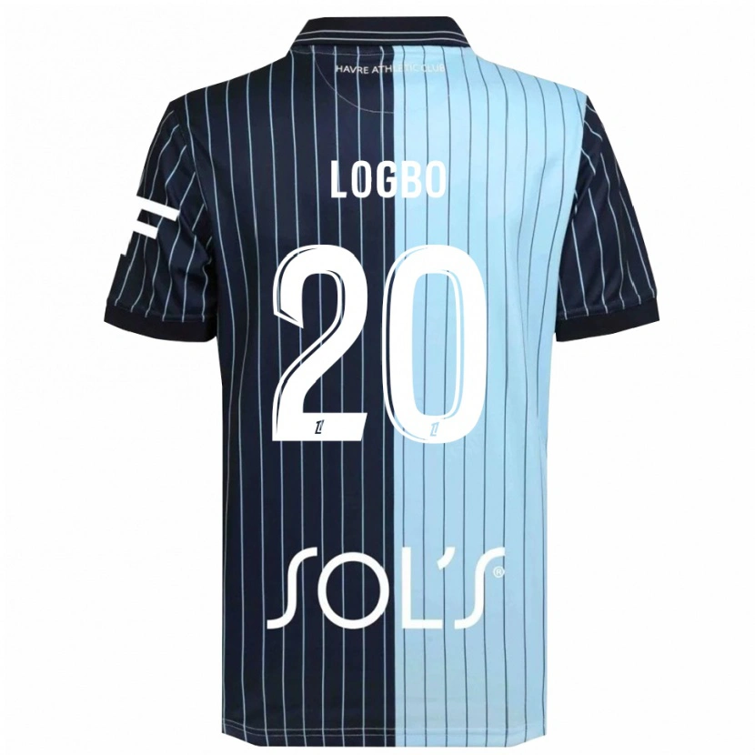 Danxen Donna Maglia Elysée Logbo #20 Blu Scuro Azzurro Kit Gara Home 2025/26 Maglietta