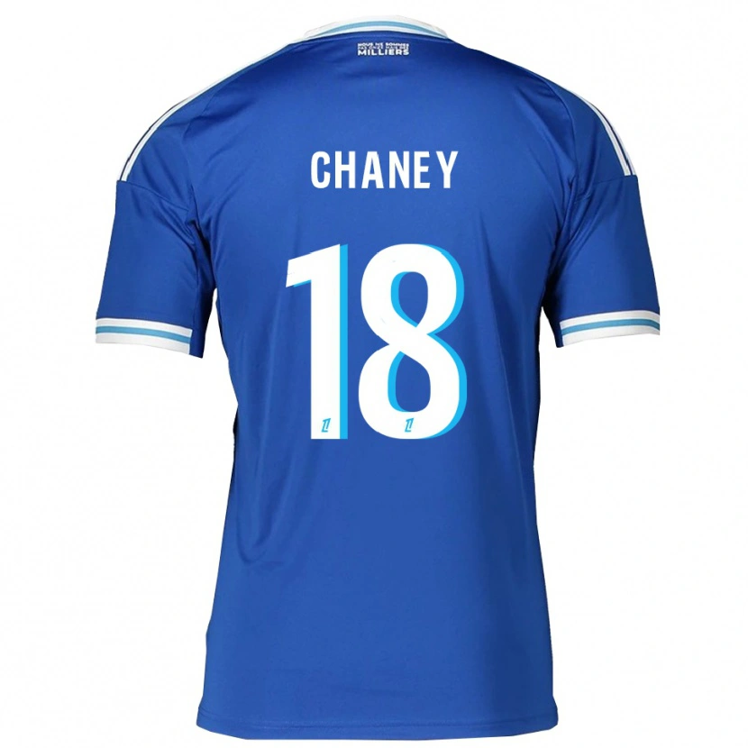 Danxen Donna Maglia Amanda Chaney #18 Blu Bianco Kit Gara Home 2025/26 Maglietta