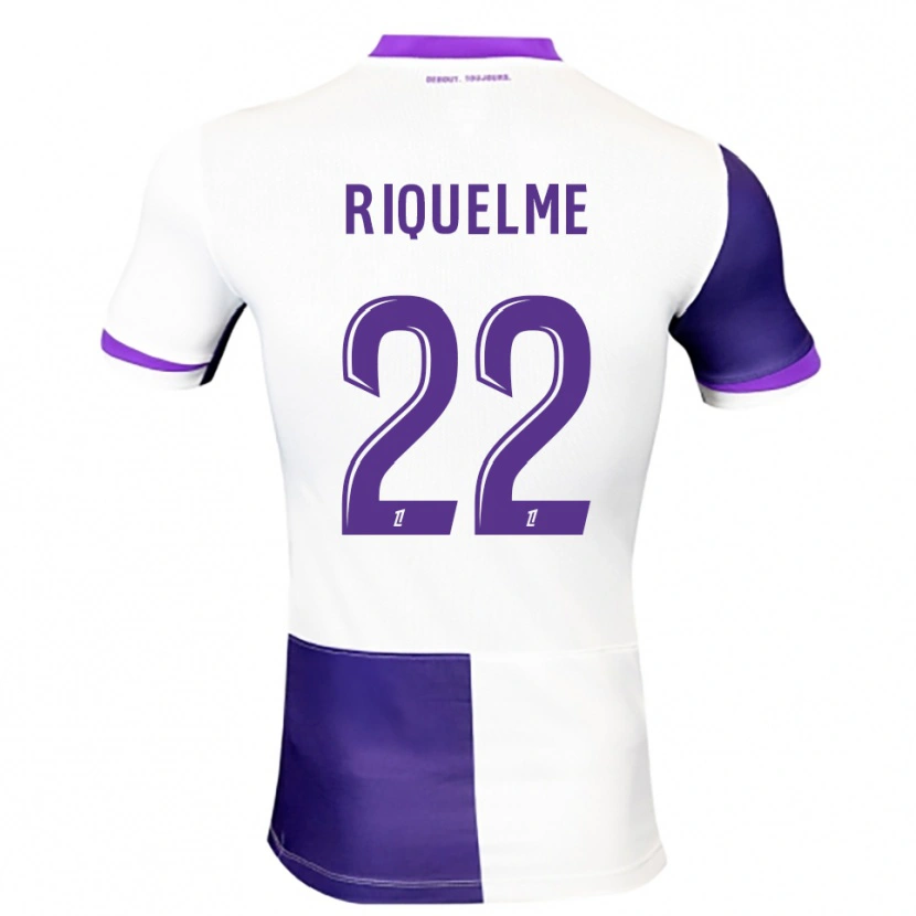 Danxen Donna Maglia Laura Riquelme #22 Viola Bianco Kit Gara Home 2025/26 Maglietta