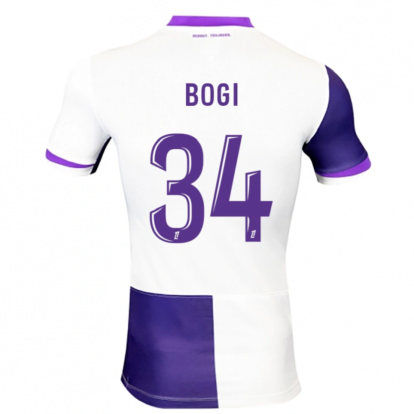 Danxen Donna Maglia Fiona Bogi #34 Viola Bianco Kit Gara Home 2025/26 Maglietta