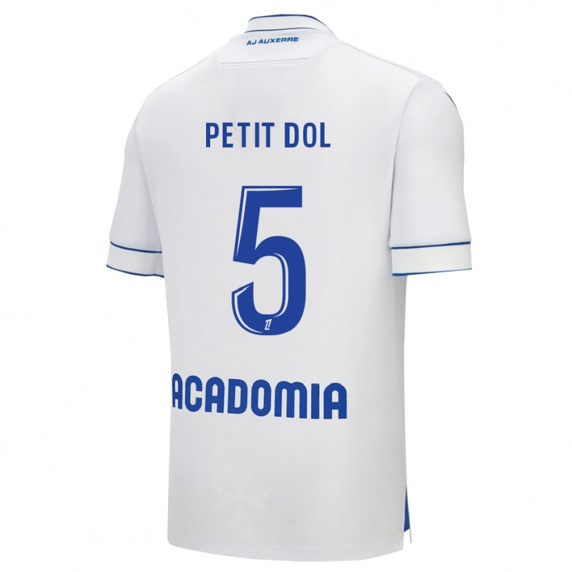 Danxen Donna Maglia Alvin Petit Dol #5 Bianco Blu Kit Gara Home 2025/26 Maglietta