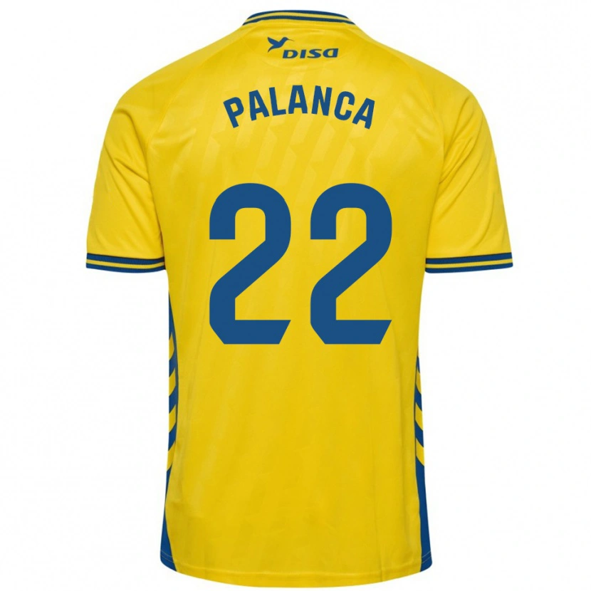 Danxen Donna Maglia Palanca #22 Giallo Blu Kit Gara Home 2025/26 Maglietta