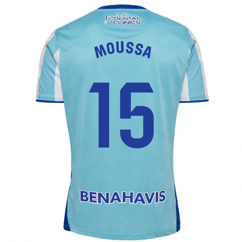 Danxen Donna Maglia Moussa Diarra #15 Azzurro Bianco Kit Gara Home 2025/26 Maglietta