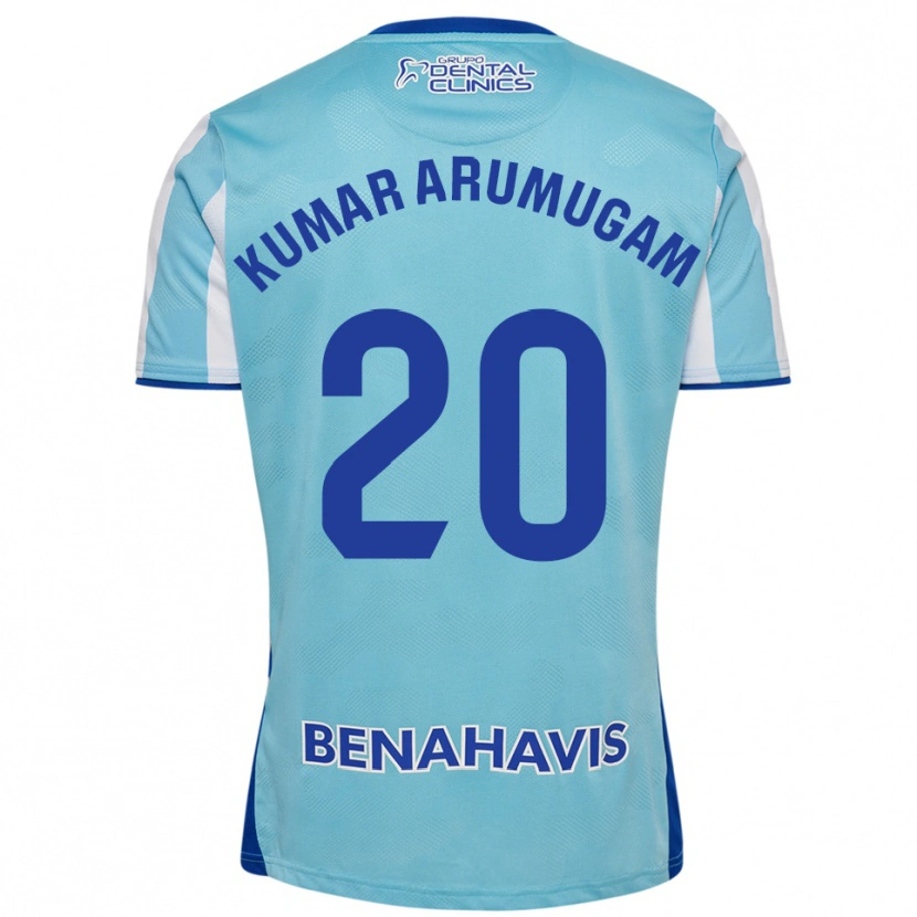Danxen Donna Maglia Suk Kumar Arumugam #20 Azzurro Bianco Kit Gara Home 2025/26 Maglietta