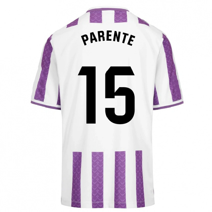 Danxen Donna Maglia Iago Parente #15 Viola Bianco Kit Gara Home 2025/26 Maglietta
