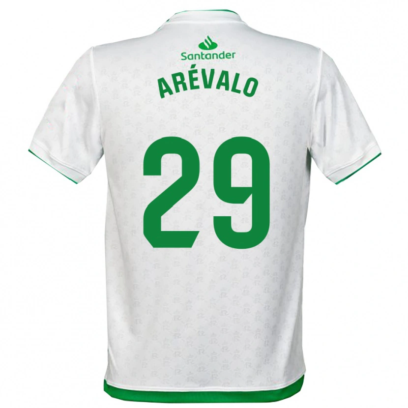 Danxen Donna Maglia Jeremy Arévalo #29 Verde Bianco Kit Gara Home 2025/26 Maglietta
