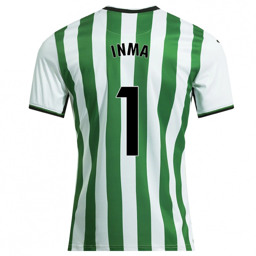 Danxen Donna Maglia Imaculada Almendros Fernández #1 Bianco Verde Kit Gara Home 2025/26 Maglietta
