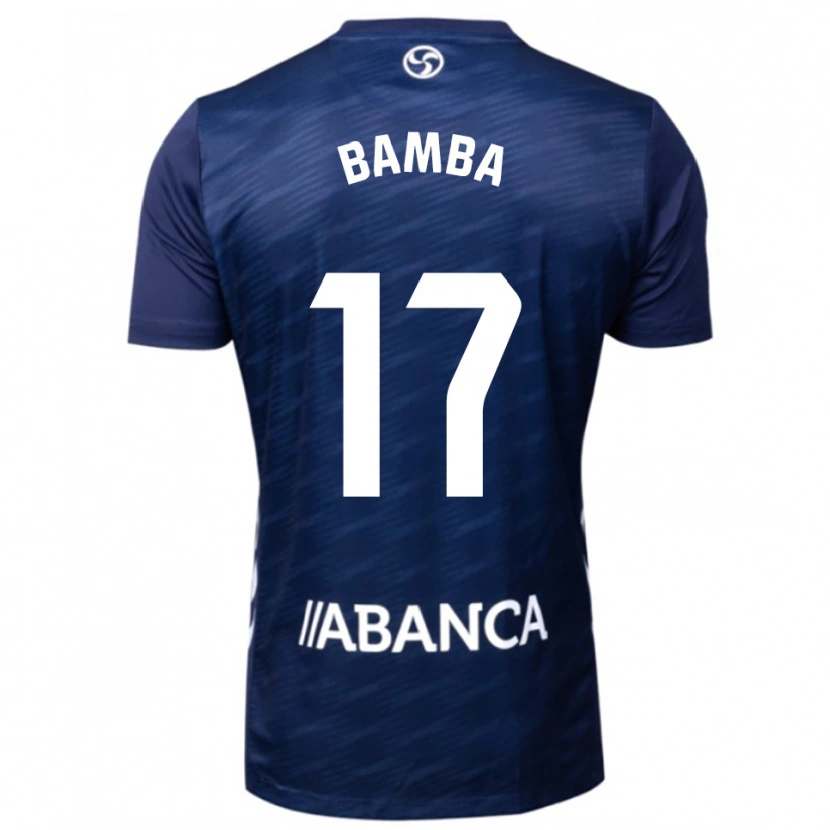 Danxen Donna Maglia Jonathan Bamba #17 Blu Scuro Bianco Kit Gara Away 2025/26 Maglietta