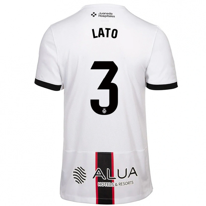 Danxen Donna Maglia Toni Lato #3 Bianco Nero Kit Gara Away 2025/26 Maglietta