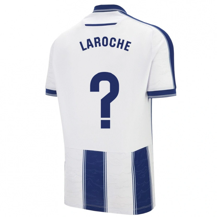 Danxen Donna Maglia Xavier Laroche #0 Blu Scuro Bianco Kit Gara Away 2025/26 Maglietta