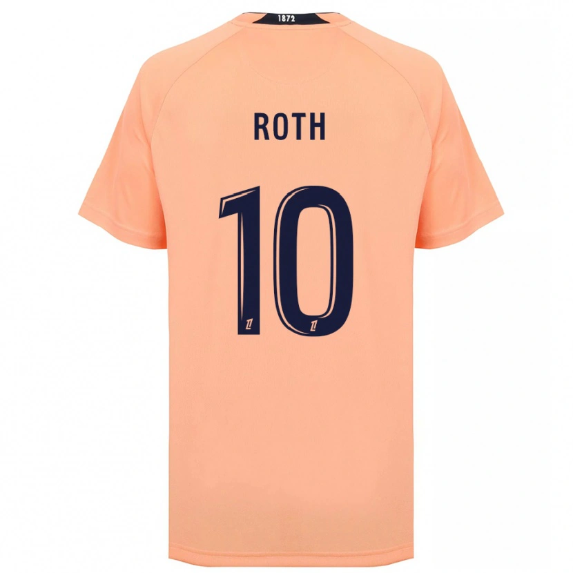 Danxen Donna Maglia Madeline Roth #10 Arancione Blu Navy Kit Gara Away 2025/26 Maglietta