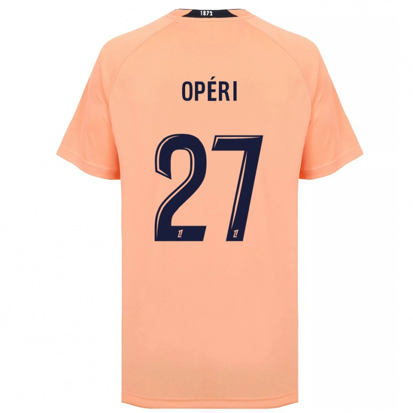 Danxen Donna Maglia Christopher Operi #27 Arancione Blu Navy Kit Gara Away 2025/26 Maglietta