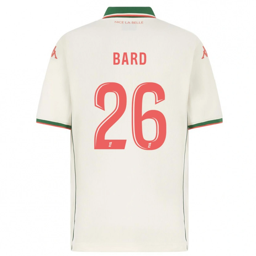 Danxen Donna Maglia Melvin Bard #26 Bianco Verde Kit Gara Away 2025/26 Maglietta