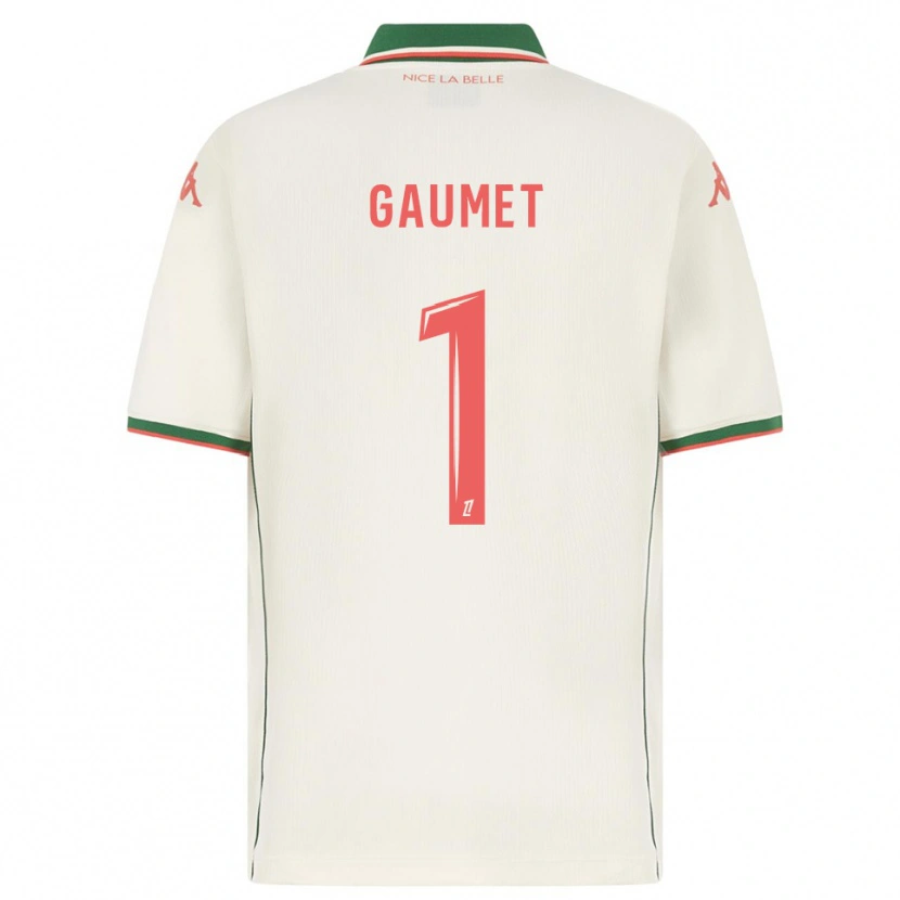 Danxen Donna Maglia Noa Gaumet #1 Bianco Verde Kit Gara Away 2025/26 Maglietta