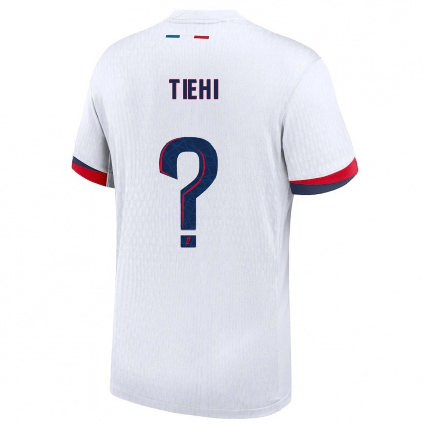 Danxen Donna Maglia Noha Tiehi #0 Bianco Rosso Kit Gara Away 2025/26 Maglietta