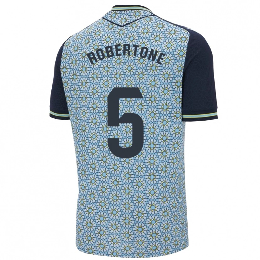 Danxen Donna Maglia Lucas Robertone #5 Blu Blu Scuro Kit Gara Away 2025/26 Maglietta