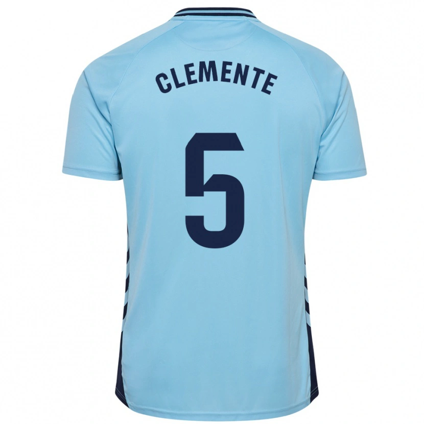 Danxen Donna Maglia Enrique Clemente #5 Azzurro Kit Gara Away 2025/26 Maglietta