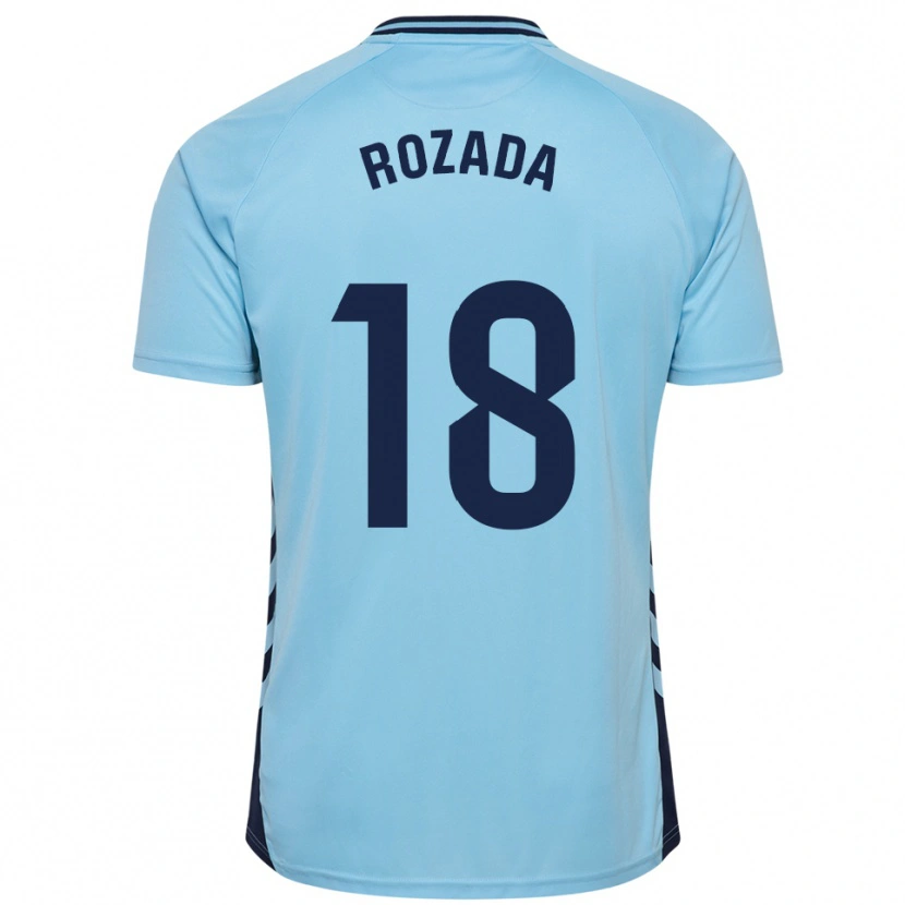 Danxen Donna Maglia Viti Rozada #18 Azzurro Kit Gara Away 2025/26 Maglietta