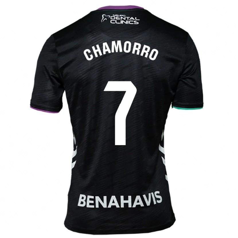 Danxen Donna Maglia Alexis Chamorro #7 Nero Viola Verde Kit Gara Away 2025/26 Maglietta