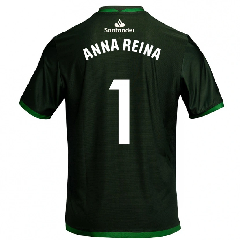 Danxen Donna Maglia Anna Reina Toro #1 Verde Scuro Kit Gara Away 2025/26 Maglietta