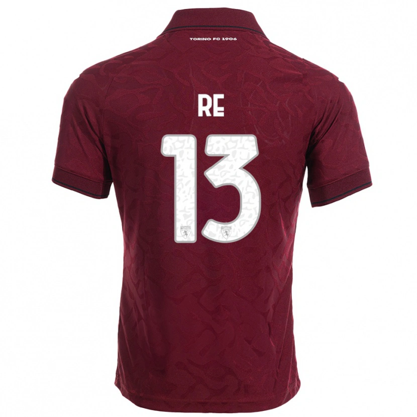 Danxen Bambino Maglia Martino Re #13 Bordeaux Bianco Kit Gara Home 2025/26 Maglietta