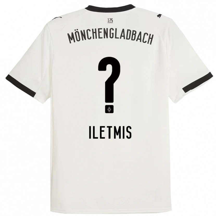 Danxen Bambino Maglia Abdullah Iletmis #0 Bianco Nero Kit Gara Home 2025/26 Maglietta