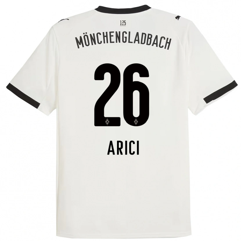 Danxen Bambino Maglia Maresa Arici #26 Bianco Nero Kit Gara Home 2025/26 Maglietta