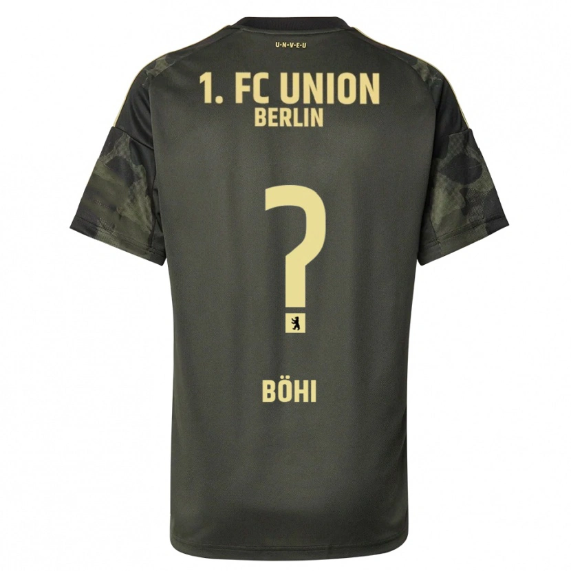 Danxen Bambino Maglia Nadine Böhi #0 Verde Scuro Nero Kit Gara Away 2025/26 Maglietta