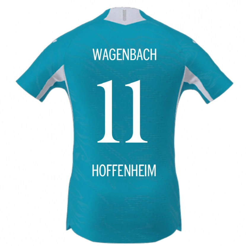 Danxen Bambino Maglia Lion Wagenbach #11 Azzurro Kit Gara Away 2025/26 Maglietta
