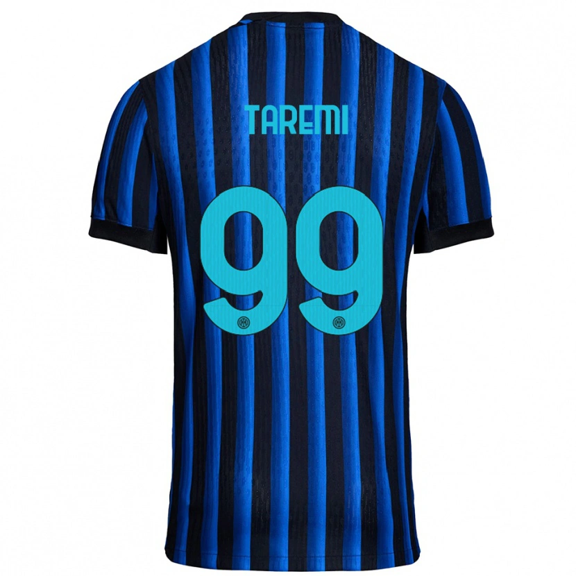 Danxen Uomo Maglia Mehdi Taremi #99 Nero Blu Kit Gara Home 2025/26 Maglietta