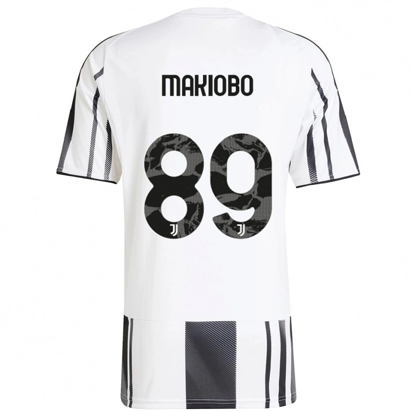 Danxen Uomo Maglia Grady Makiobo #89 Bianco Nero Kit Gara Home 2025/26 Maglietta