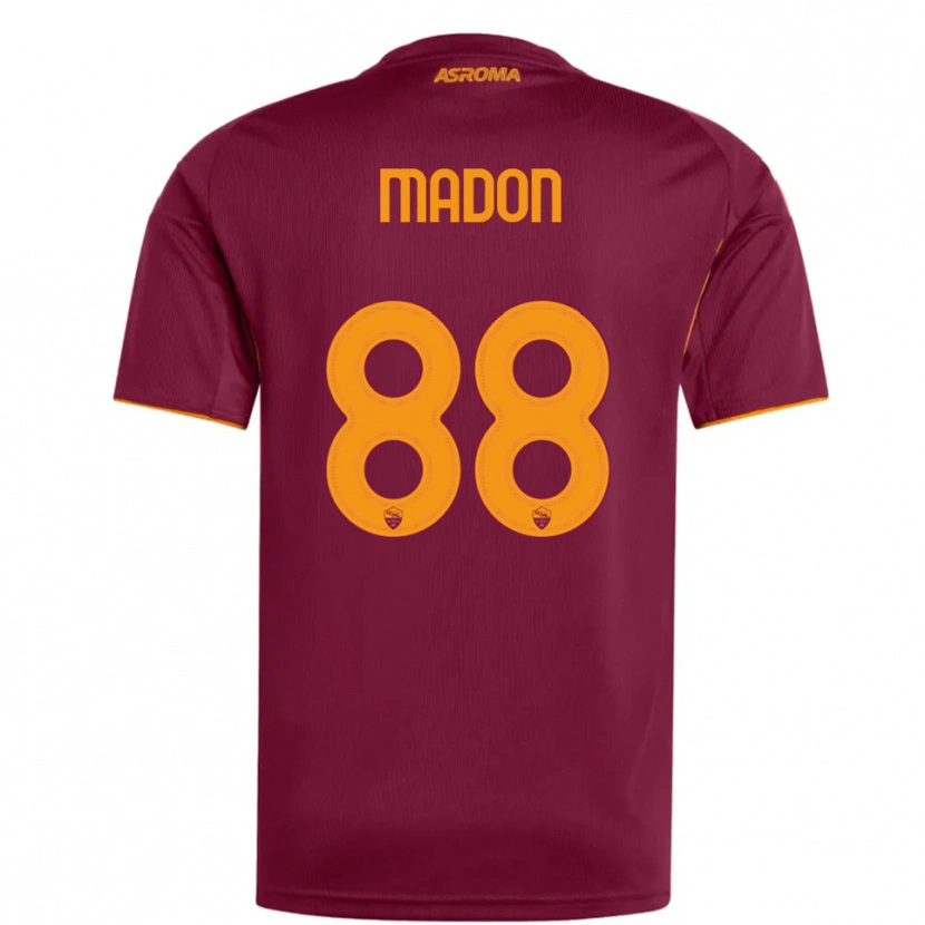 Danxen Uomo Maglia Maja Madon #88 Bordeaux Arancione Kit Gara Home 2025/26 Maglietta