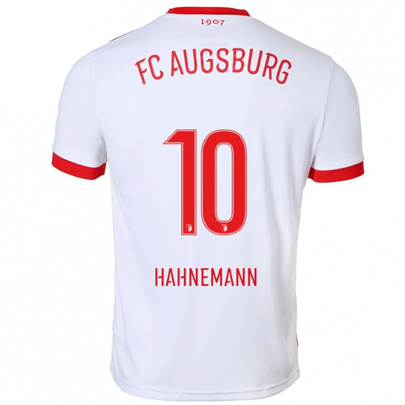 Danxen Uomo Maglia Jamy Hahnemann #10 Bianco Rosso Kit Gara Home 2025/26 Maglietta