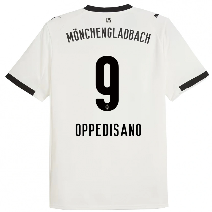 Danxen Uomo Maglia Valentina Oppedisano #9 Bianco Nero Kit Gara Home 2025/26 Maglietta