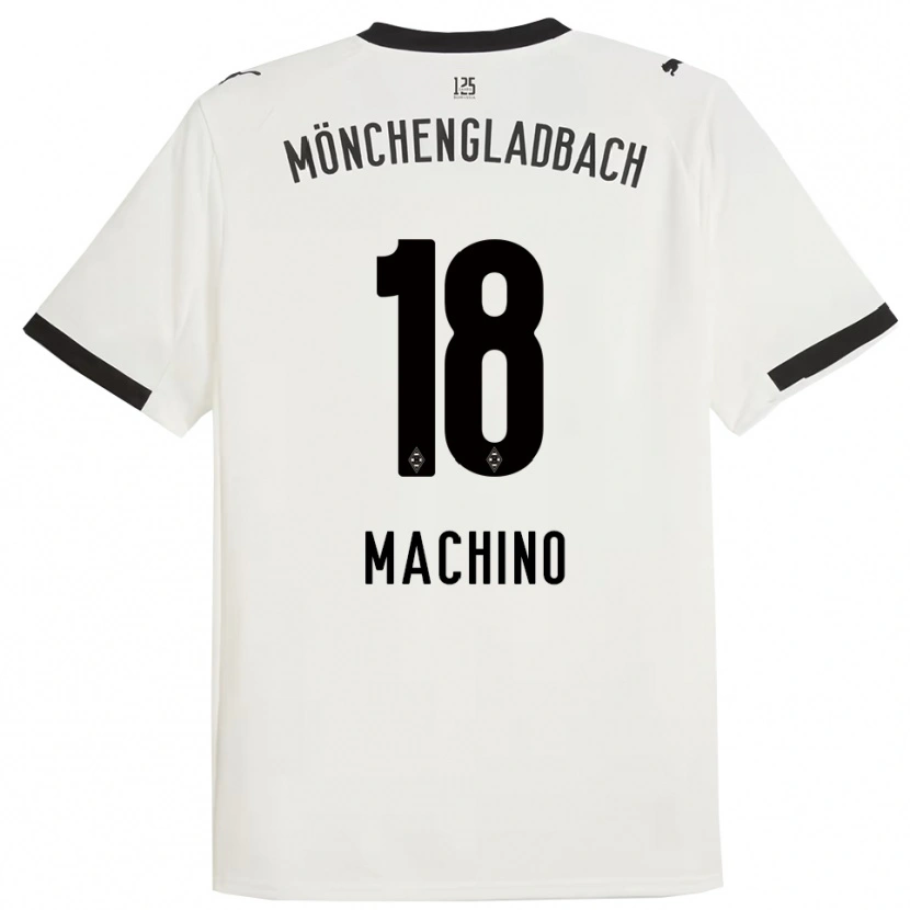 Danxen Uomo Maglia Shuto Machino #18 Bianco Nero Kit Gara Home 2025/26 Maglietta