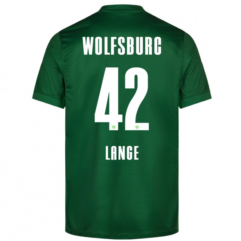 Danxen Uomo Maglia Felix Lange #42 Verde Bianco Kit Gara Home 2025/26 Maglietta