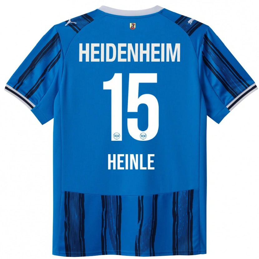 Danxen Uomo Maglia Paul Heinle #15 Blu Blu Navy Kit Gara Away 2025/26 Maglietta
