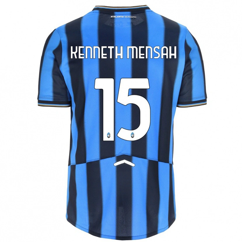 Danxen Donna Maglia Anthony Mensah #15 Azzurro Nero Kit Gara Home 2025/26 Maglietta