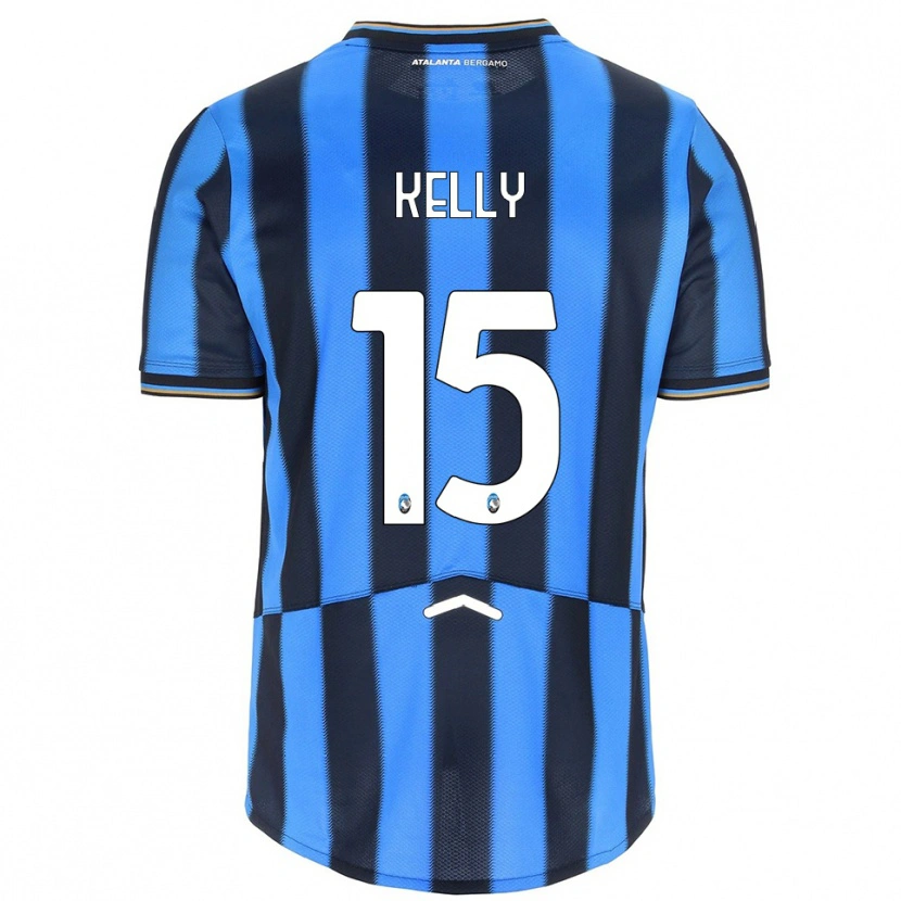Danxen Donna Maglia Maegan Kelly #15 Azzurro Nero Kit Gara Home 2025/26 Maglietta