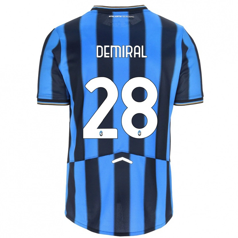 Danxen Donna Maglia Merih Demiral #28 Azzurro Nero Kit Gara Home 2025/26 Maglietta