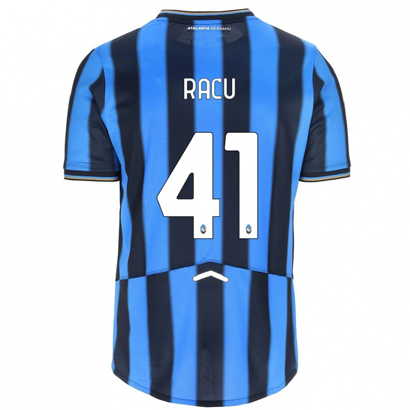 Danxen Donna Maglia Andrei Racu #41 Azzurro Nero Kit Gara Home 2025/26 Maglietta