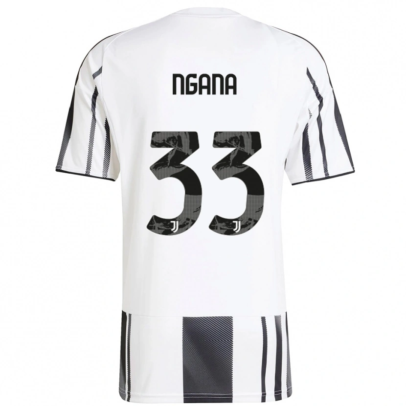 Danxen Donna Maglia Valdes Ngana #33 Bianco Nero Kit Gara Home 2025/26 Maglietta