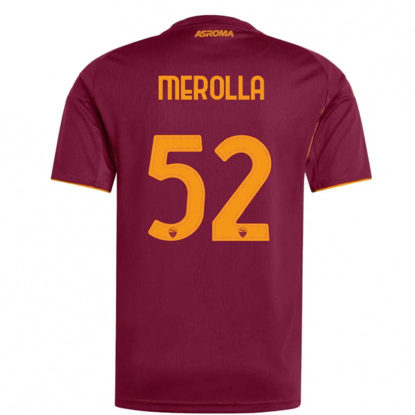 Danxen Donna Maglia Liliana Merolla #52 Bordeaux Arancione Kit Gara Home 2025/26 Maglietta