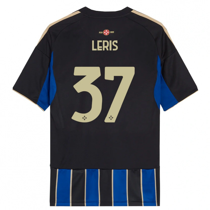 Danxen Donna Maglia Mehdi Léris #37 Nero Blu Kit Gara Home 2025/26 Maglietta