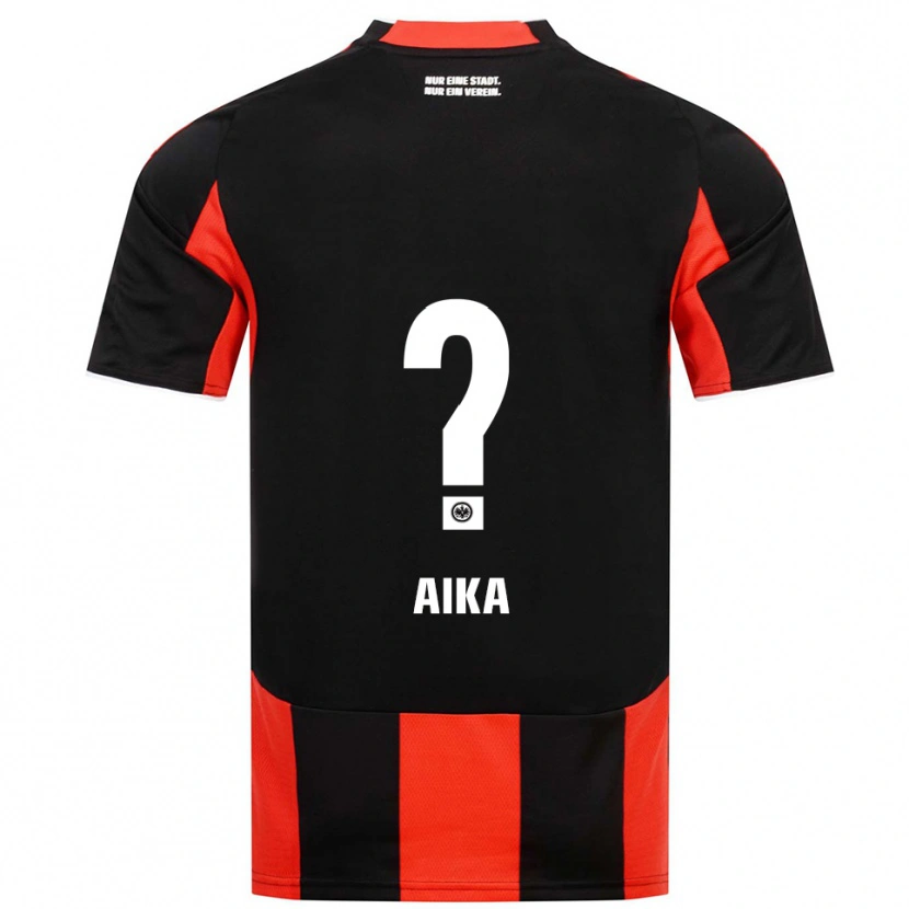 Danxen Donna Maglia Israel Aika #0 Nero Rosso Kit Gara Home 2025/26 Maglietta