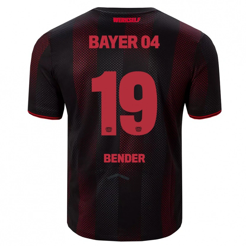 Danxen Donna Maglia Loreen Bender #19 Nero Rosso Kit Gara Home 2025/26 Maglietta