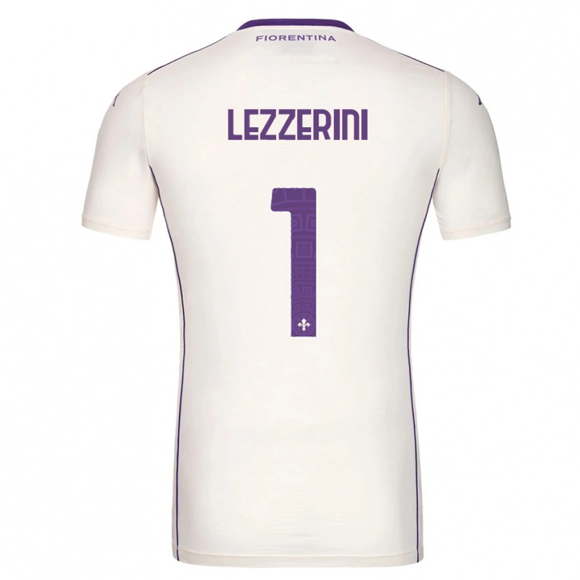 Danxen Donna Maglia Luca Lezzerini #1 Bianco Viola Rosso Kit Gara Away 2025/26 Maglietta