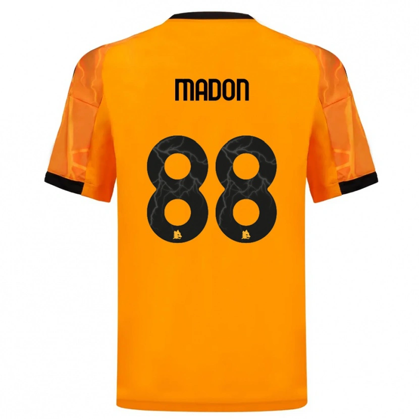 Danxen Donna Maglia Maja Madon #88 Arancione Nero Kit Gara Away 2025/26 Maglietta