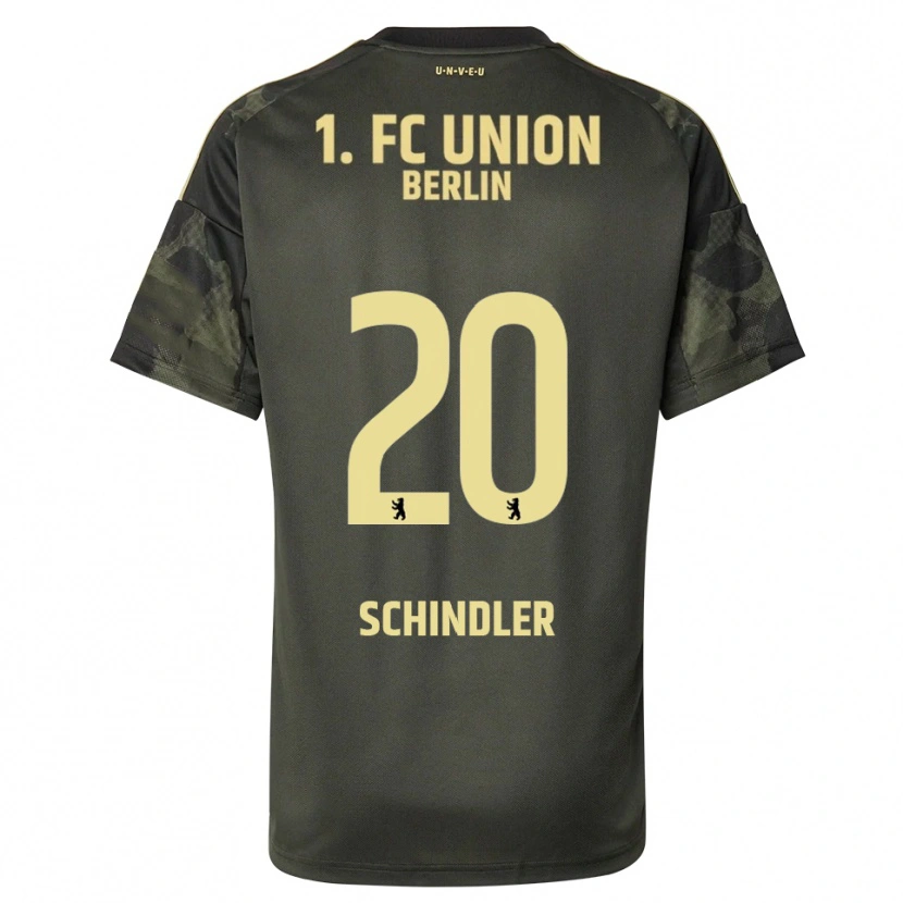 Danxen Donna Maglia Elisa Schindler #20 Verde Scuro Nero Kit Gara Away 2025/26 Maglietta
